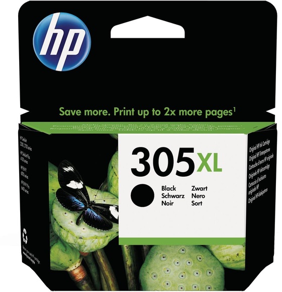 HP 305XL - 4 ml - Hohe Ergiebigkeit - pigmentiertes Schwarz - Original - Tintenpatrone