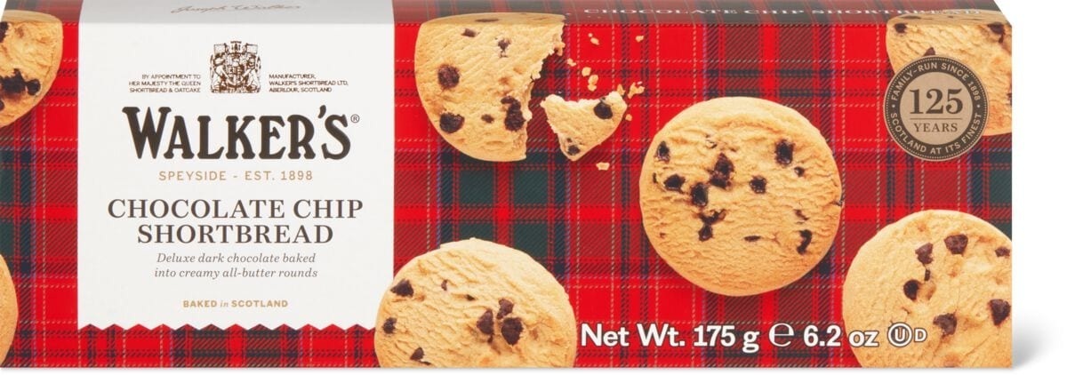 Walkers Chocolate Chip Shortbread