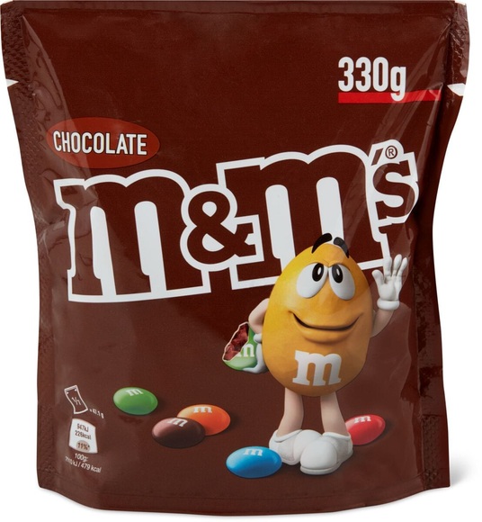 m&m's Choco 330g Dragierte Schoko-Linsen