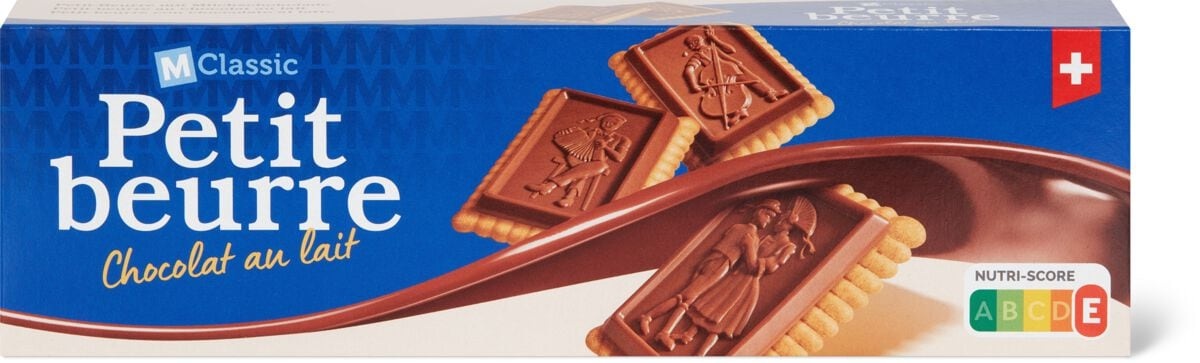 M-Classic Petit-Beurre mit Milchschokolade