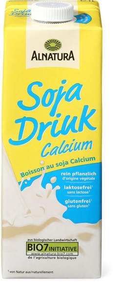 Alnatura Soja Drink Calcium ungesüsst 1l