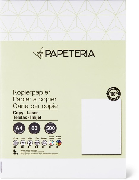 Papeteria Kopierpapier 80g/m2 go green