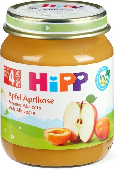 Bio HiPP Apfel und Aprikose