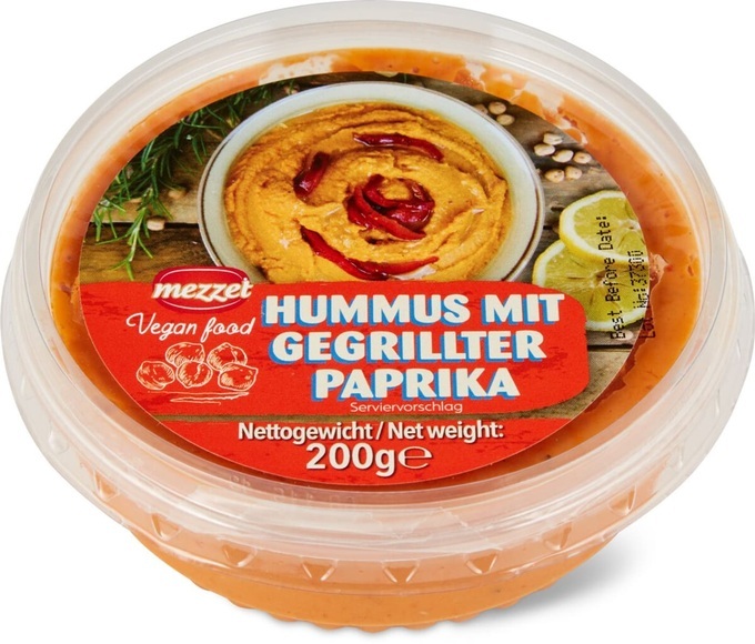 Mezzet Hummus Paprika