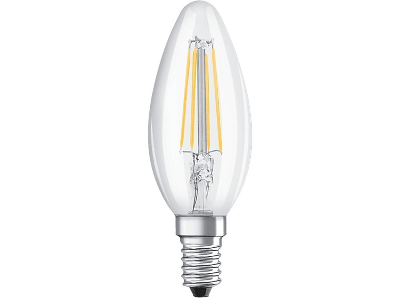 OSRAM LED EEK A (A++ - E) E14 Kerzenform 4 W = 40 W Warmweiß (Ø x L) 35 mm x 100 mm 1 St.