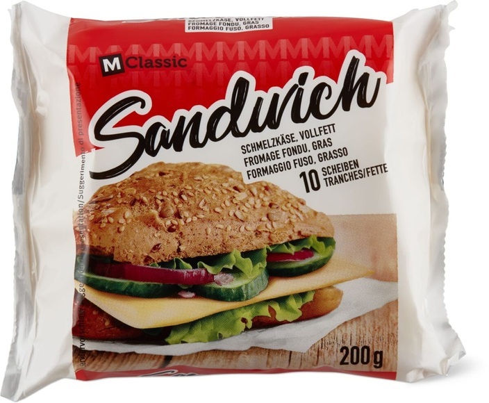 M-Classic Schmelzkäse Sandwich