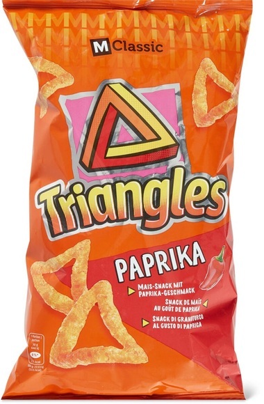 Paprika Triangles 100g