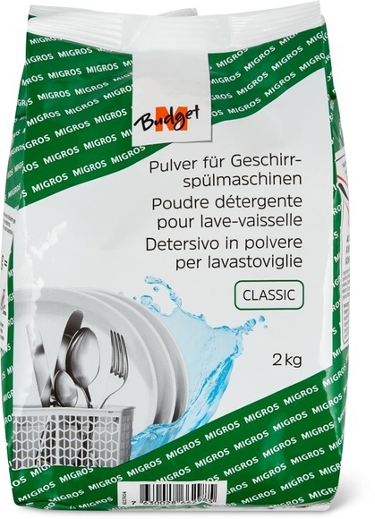 M-Budget Geschirrspül. Pulver