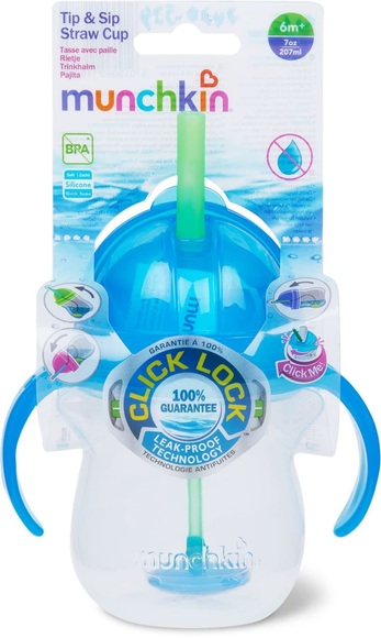 Munchkin Munchkin Click-Lock Trinkhalm Tip & Sip