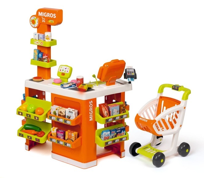 Smoby Supermarkt mit Wagen Spielzeug
