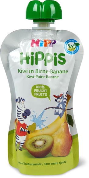 HiPP Quetschbeutel Birne Banane Kiwi