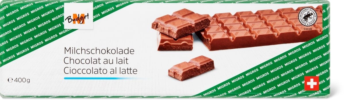 M-Budget Milchschokolade