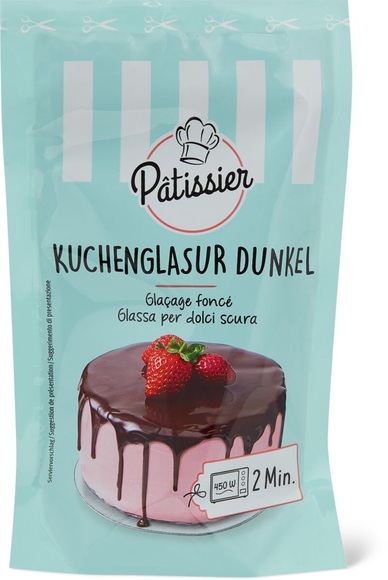 Patissier Kuchenglasur dunkel