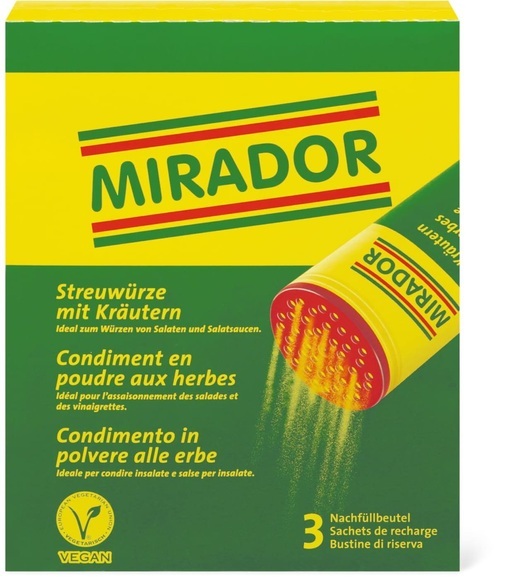 Mirador mit Kräutern