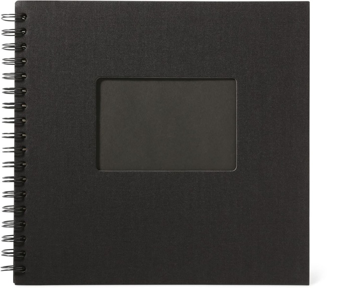 Papeteria Fotoalbum 24x24cm schwarz