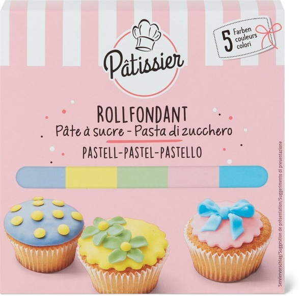 Pâtissier Rollfondant Pastell