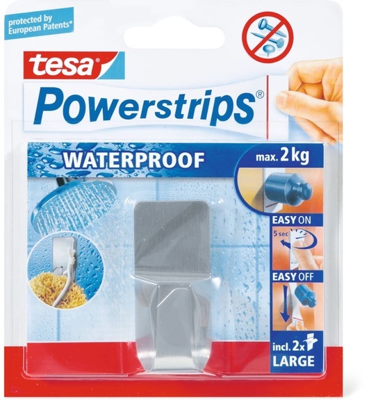 Tesa Powerstrips Waterproof Haken