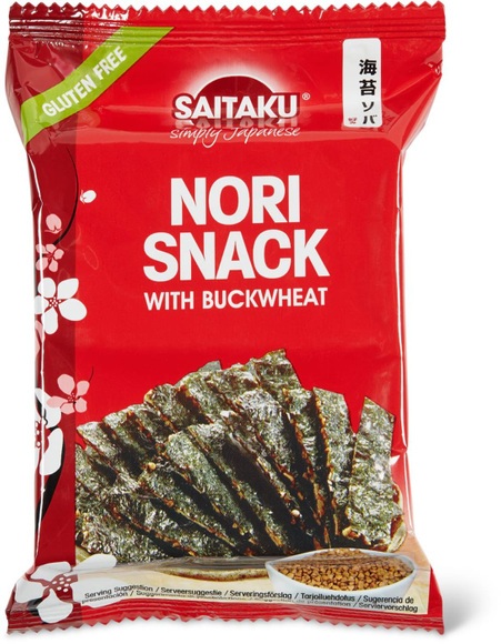 Saitaku Nori Snack with Buckwheat