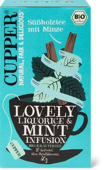 Cupper bio Sussh.Minze 30g