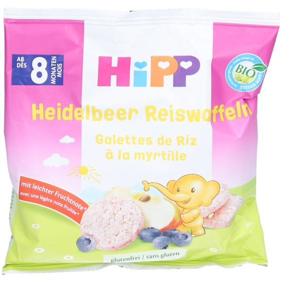 HiPP Reiswaffeln Heidelbeer