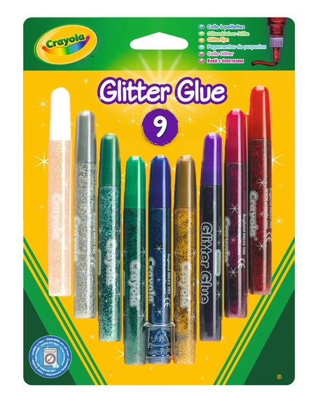 Crayola Glitzerkleber 9 Stk.