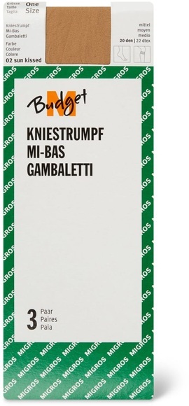 M-Budget Damen Kniestrümpfe