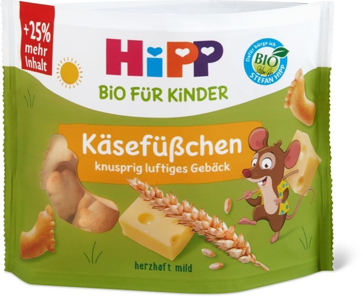 Hipp Bio Käse-Füsschen