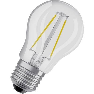 OSRAM LED EEK A++ (A++ - E) E27 Glühlampenform 4 W = 40 W Warmweiß (Ø x L) 45 mm x 77 mm 1 St.