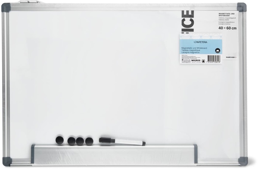 Papeteria Whiteboard mit Magnet