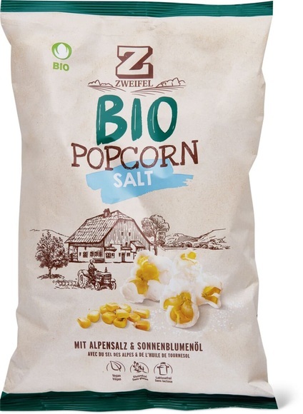 Bio Zweifel Popcorn salt