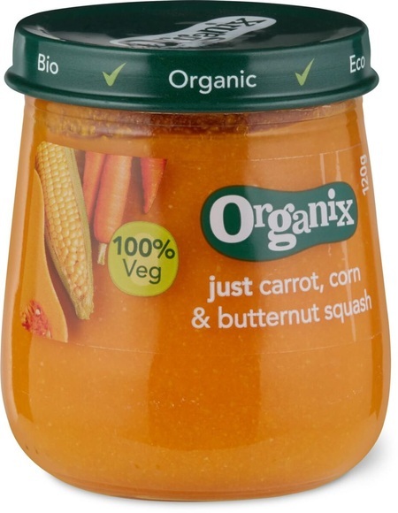 Organix Karotte Mais Kürbis