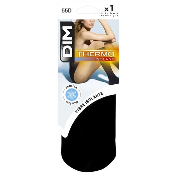 DAMEN KNIESTRÜMPFE DIM schwarz