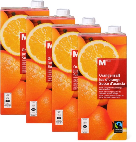 M-Classic Max Hav Orangensaft