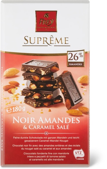 Suprême Noir Amande&Caramel Salé