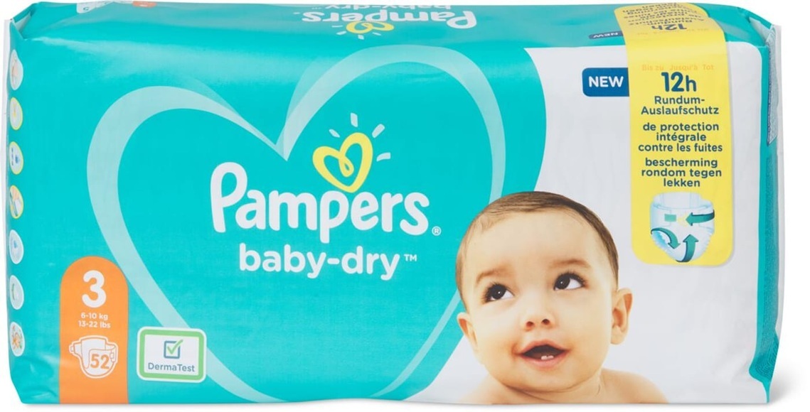 Pampers Baby Dry Gr. 3, Midi 6-10kg