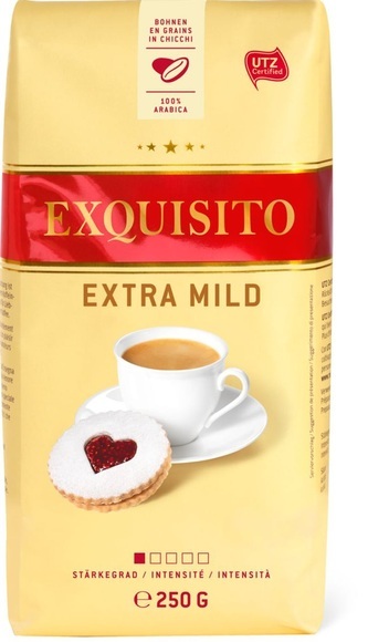 Exquisito Extra Mild Bohnen 250g