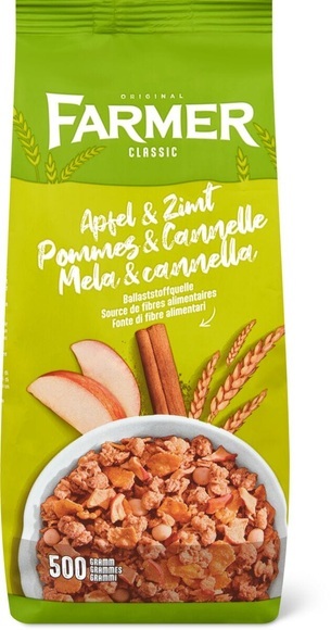 Farmer Croc Apfel& Zimt Knabbermüesli