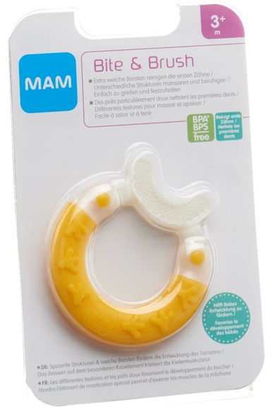 MAM Beissring Bite + Brush