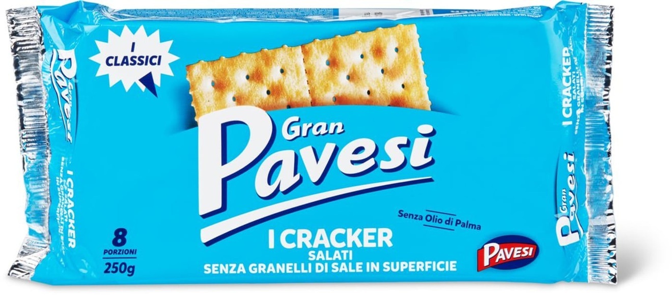 Gran Pavesi 30 % weniger Salz
