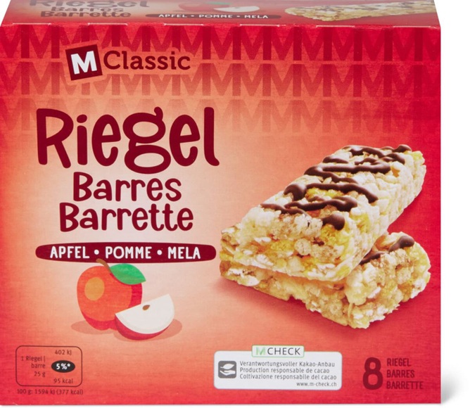 M-Classic Riegel Apfel