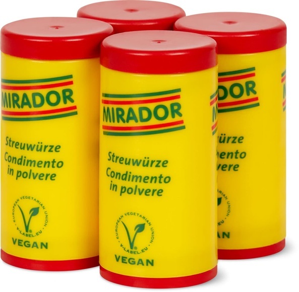 Mirador Mini Streuwürze 4x12g