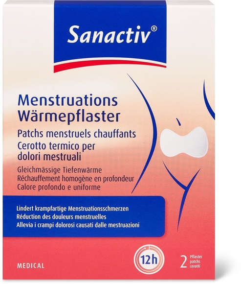 Sanactiv Menstruations Wärmepflaster