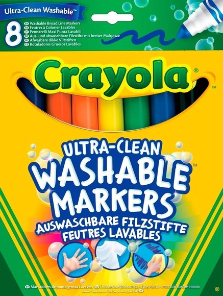 Crayola Filzstifte, auswaschbar 8 Stck.