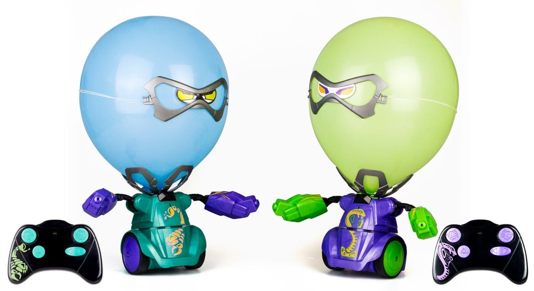 Robo Kombat Ballon Puncher Orange/Gelb