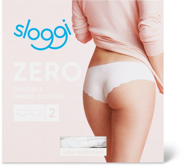 Sloggi Damen Hipster Zero Microfibre weiss
