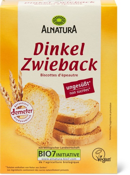 Alnatura Dinkel-Zwieback