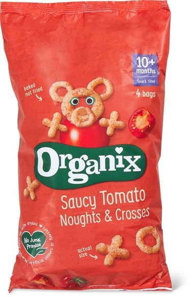 Organix Saucy Tomato Noughts & Crosses