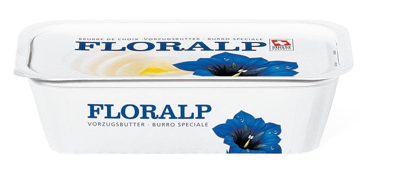 Floralp Vorzugsbutter Schale