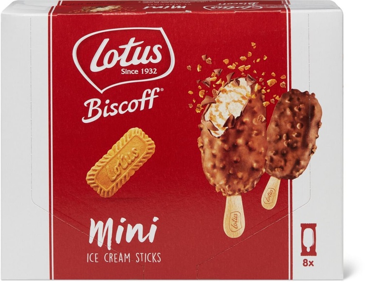 Lotus Ice Cream Mini Biscoff