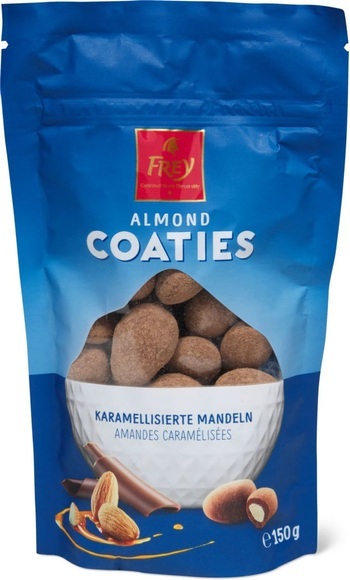 Les Dragées Karamellies. Mandeln